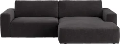 COTTA Ecksofa »Lasso L-Form, B: 288 cm, XL Sofa, Top Modern« XL Recamiere B:114 cm, bequeme Wellenunterfederung, viele Stoffe