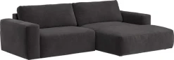 COTTA Ecksofa »Lasso L-Form, B: 288 cm, XL Sofa, Top Modern« XL Recamiere B:114 cm, bequeme Wellenunterfederung, viele Stoffe