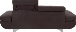 COTTA Polstergarnitur »Enterprise« Set,Set bestehend aus: 2-Sitzer mit Kopfteilverstellung & Hocker