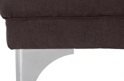 COTTA Polstergarnitur »Enterprise« Set,Set bestehend aus: 2-Sitzer mit Kopfteilverstellung & Hocker