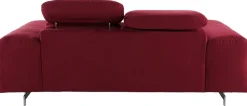COTTA 2-Sitzer »Chef« Big-Sofa mit Kopfteilverstellung, edle Metallkufen