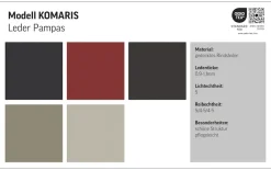 COTTA 2-Sitzer »Komaris, B: 177 cm« mit Kopfteilverstellung