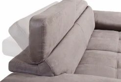 COTTA 2-Sitzer »Speedway« Big-Sofa mit Kopfteilverstellung