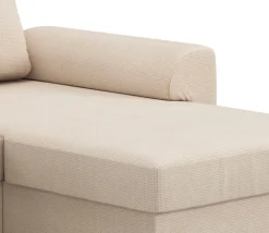 COTTA Wohnlandschaft »Drift U-Form Recamiere, Breite 327 cm« optional auch mit Schlaffunktion, Wellenunterfederung