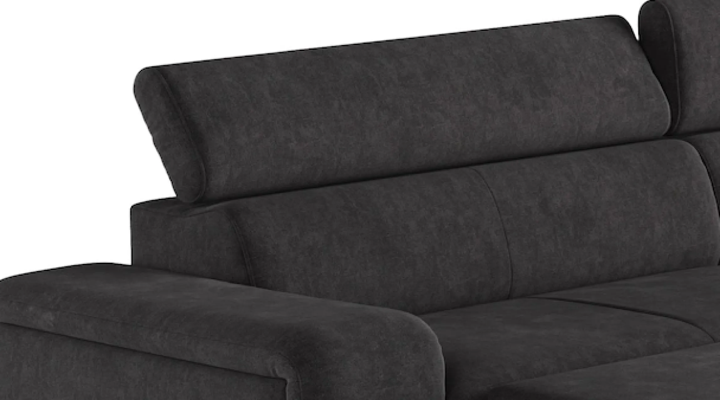 COTTA Wohnlandschaft »Emma U-Form, B: 328 cm« mit Kopfteilverstellung, optional Schlaffunktion & Bettkasten