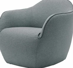 Creation BY ROLF BENZ Sessel »CR.480 Designsessel, Loungesessel, Breite 79cm« Wahlweise aus Leder oder Chenille