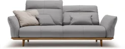 Creation BY ROLF BENZ 3-Sitzer »CR.460 Designsofa mit erstklassigem Sitzkomfort« Sockel in Nussbaum, Füße Nussbaum, Breite 208 cm