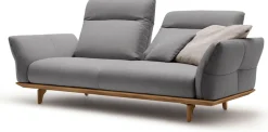 Creation BY ROLF BENZ 3-Sitzer »CR.460 Designsofa mit erstklassigem Sitzkomfort« Sockel in Nussbaum, Füße Nussbaum, Breite 208 cm