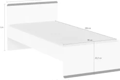 Demeyere GROUP Kinderbett »REVERSO Bett« Robustes Bettgestell aus Holz
