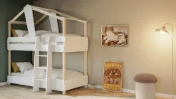 Demeyere GROUP Kinderbett »Timber« Etagenbett 90x200