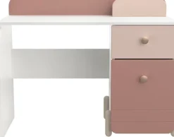 Demeyere GROUP Kinderschreibtisch »Jade« Schublade, Stauraum, Runde Knopfgriffe mit Roségold-Finish