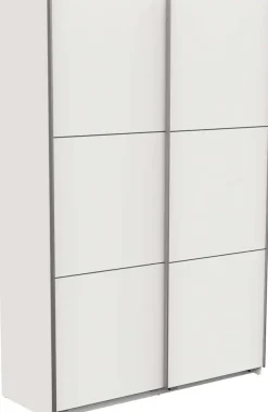 Demeyere GROUP Schiebetürenschrank »Alhambra« B/H/T ca. 148/224/60cm,viel Stauraum, 2 Kleiderstangen aus Stahl, viele Ablageflächen