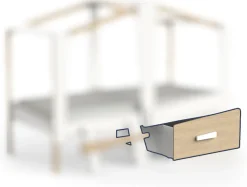 Demeyere GROUP Schublade »Cabane« große Schublade geht unter dem Bett