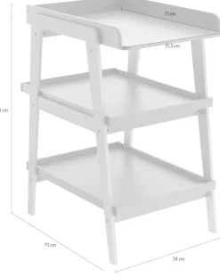 Demeyere GROUP Wickelkommode »Tsuga« Wickelkommode PRAKTISCHE DESIGN 58 cm