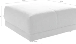 designwerk Hocker »New York, anmutender Designhocker« in hochwertiger Verarbeitung & tollem Sitzkomfort