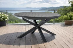 Destiny Esstisch »ARONA« Ø145/ (oval 199x145)x75cm, Aluminium