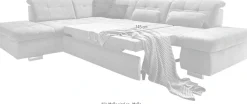 Die PlanBar Ecksofa »MP-IN17004 L-Form, Breite 323 cm, mit Kaltschaum-Polsterung« inkl. Sitztiefenverstellung, wahlweise weitere Funktionen