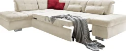 Die PlanBar Ecksofa »MP-IN17004 L-Form, Breite 323 cm, mit Kaltschaum-Polsterung« inkl. Sitztiefenverstellung, wahlweise weitere Funktionen