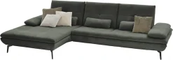 Die PlanBar Ecksofa »MP-IN23002 L-Form« wahlweise mit Armteil- und Sitztiefenverstellung