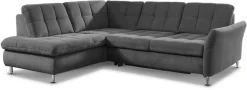 Die PlanBar Ecksofa »MP-IN20016 L-Form mit Federkern-Polsterung« wahlweise mit Kopfstützen und Schlaffunktion
