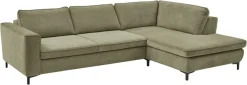 Die PlanBar Ecksofa »MP-IN24153, L-Form, Breite 289 cm« wahlweise mit Schlaffunktion und verstellbaren Kopfstützen