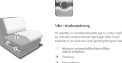 Die PlanBar Ecksofa »MP-IN24083« SoftSitz-Kaltschaumpolsterung, wahlweise mit motorischer Vorziehbank