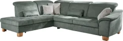 Die PlanBar Ecksofa »PP-LA23145 L-Form« inkl. Kopfpolsterverstellung, Federkernpolsterung