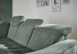 Die PlanBar Ecksofa »PP-LA23145 L-Form« inkl. Kopfpolsterverstellung, Federkernpolsterung