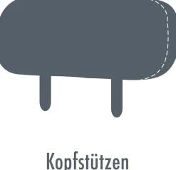 Die PlanBar 2-Sitzer »PN-EM16031, Breite 170 cm mit Kopfstützen« Echtleder mit Federkern