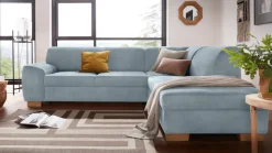 DOMO collection Ecksofa »Incanto kubische Formensprache, komfortabel, L-Form« wahlweise mit Bettfunktion