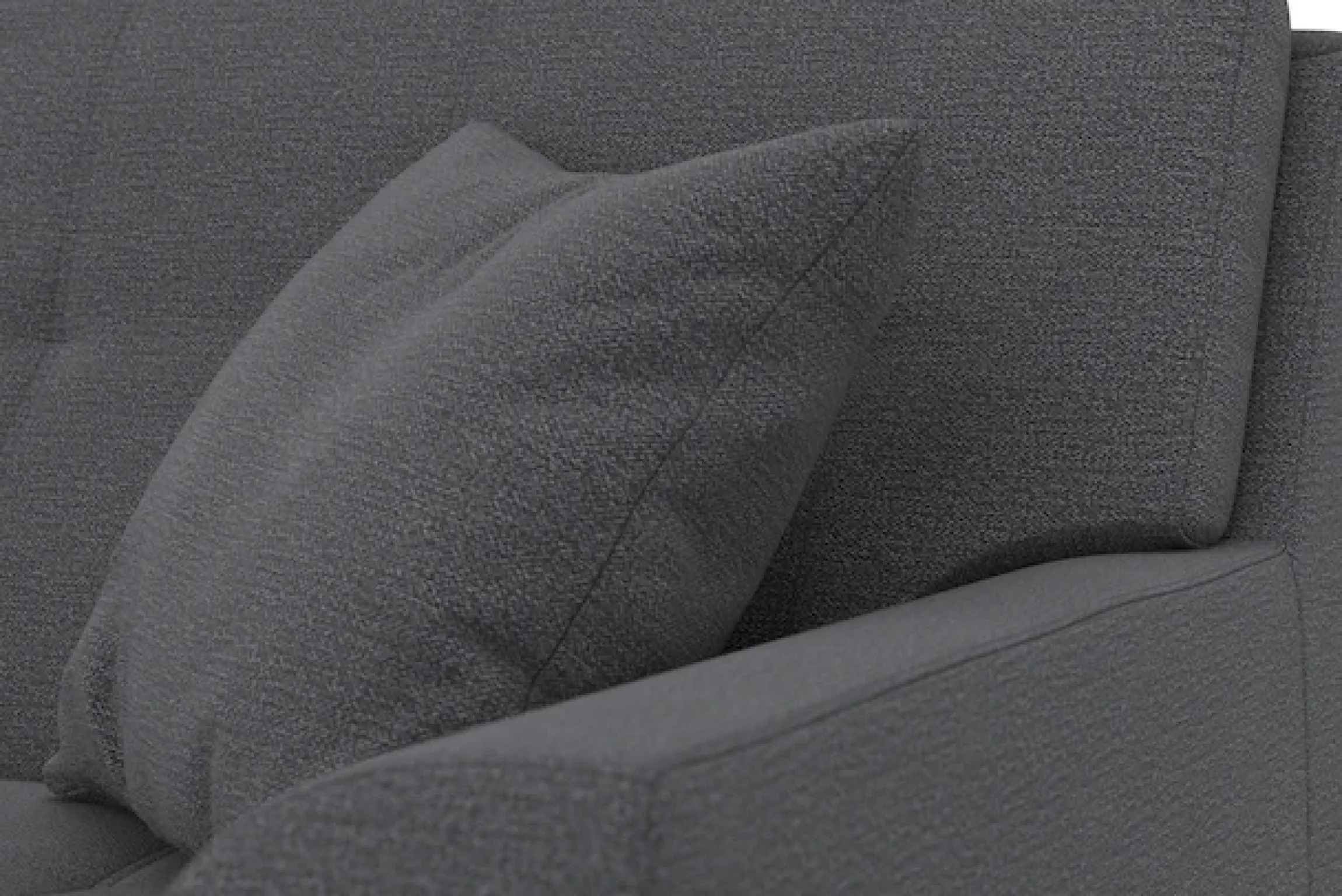 DOMO collection Ecksofa »TREVISO viele Bezüge, auch in Cord, L-Form, 267x178 cm« wahlw. mit Bettfunktion, inkl. Zierkissen, Unser Dauertiefpreis
