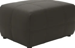 DOMO collection Hocker »BRANDON, komfortabel« kleine Ausführung, passend zu "Brandon" in Leder und Luxus-Kunstleder
