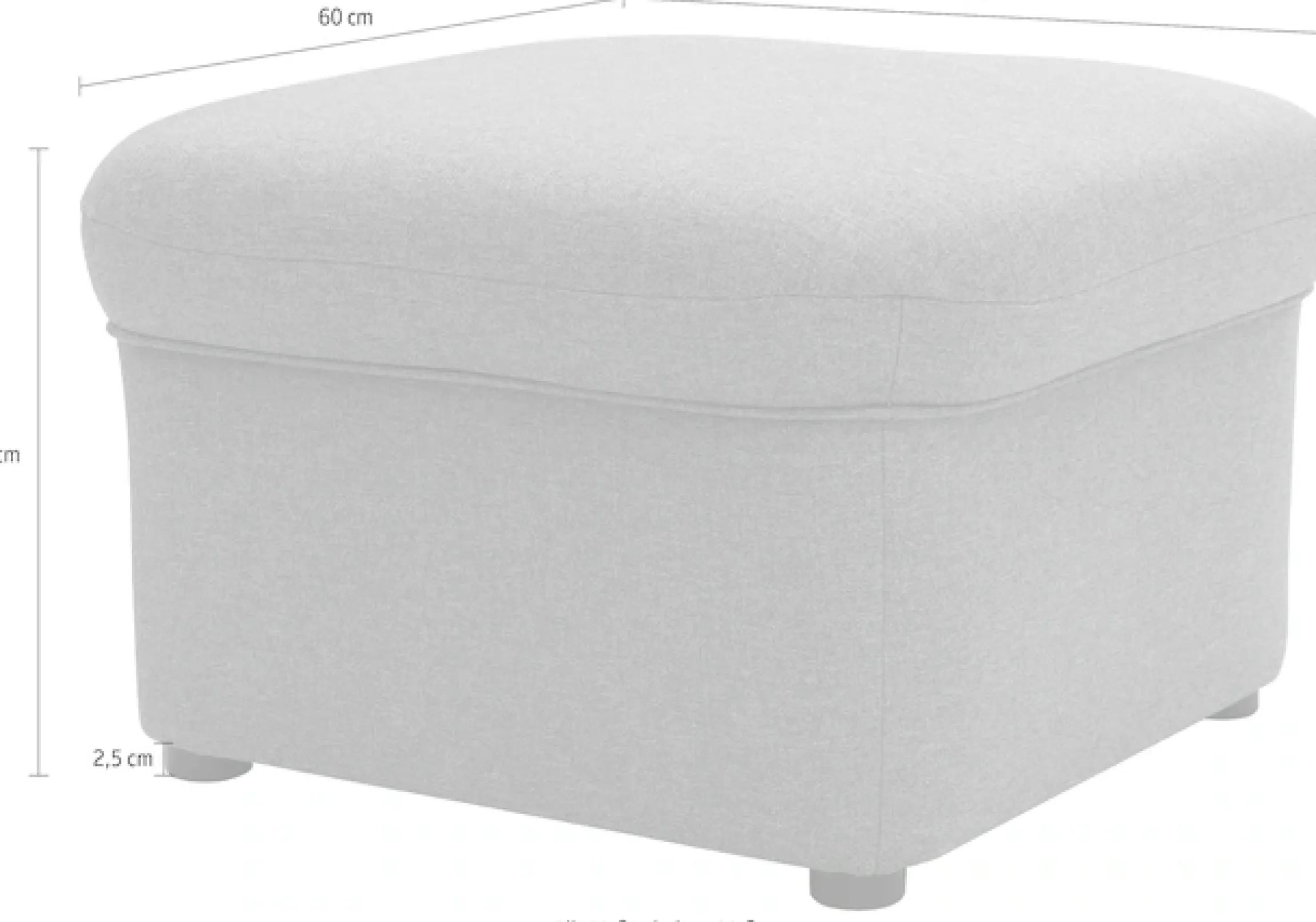 DOMO collection Hocker »Faenza« DOMO collection Hocker, in großer Farbvielfalt