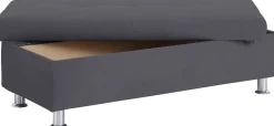 DOMO collection Hocker »FRANZI, elegant, komfortabel« inklusive Stauraum