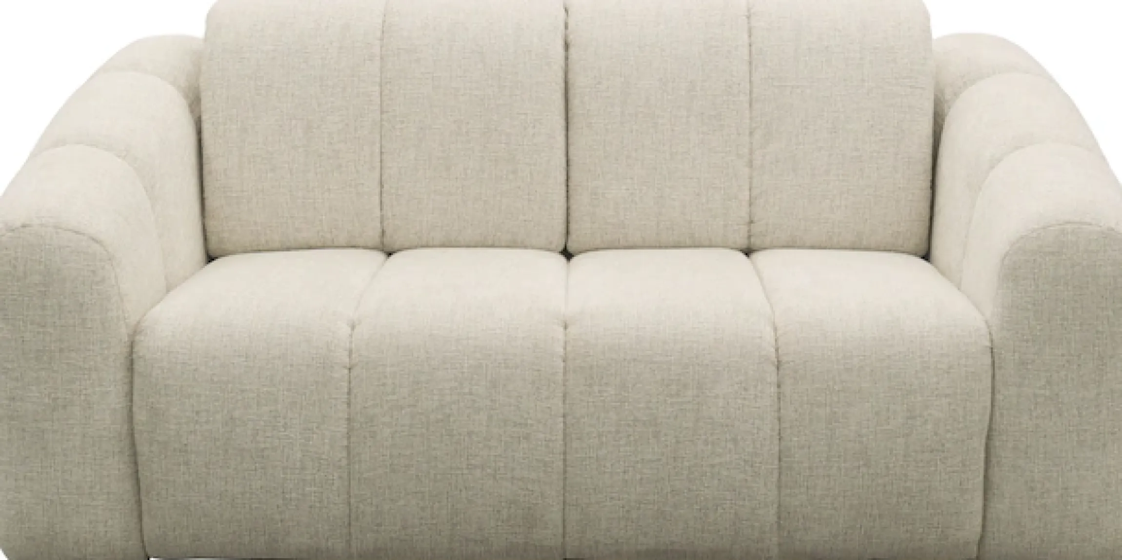 DOMO collection Schlafsofa »Lymra, 192 cm breit, organische Form mit vertikalen Absteppungen« Mit Schlaffunktion