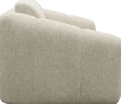 DOMO collection Schlafsofa »Lymra, 192 cm breit, organische Form mit vertikalen Absteppungen« Mit Schlaffunktion