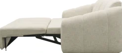 DOMO collection Schlafsofa »Lymra, 192 cm breit, organische Form mit vertikalen Absteppungen« Mit Schlaffunktion