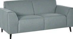 DOMO collection 2-Sitzer »Amora moderne Formensprache, tolle Verarbeitungsdetails,komfortabel« mit Federkern, Fußhöhe passend für gängige Saugroboter!