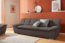DOMO collection 3-Sitzer »Lagoa, moderne Sitzheftung, bequem und komfortabel« frei im Raum stellbar, in großer Farbauswahl
