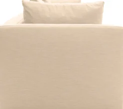DOMO collection 3-Sitzer »Solskin, individuell erweiterbar/kombinierbar« mit losen Kissen. Rücken- und Seitenteile als Stecksystem.