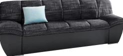 DOMO collection 2-Sitzer »SPLASH Breite 211 cm, moderne Sitz- und Rückensteppung, komfortabel« flache Armlehnen zum Entspannen
