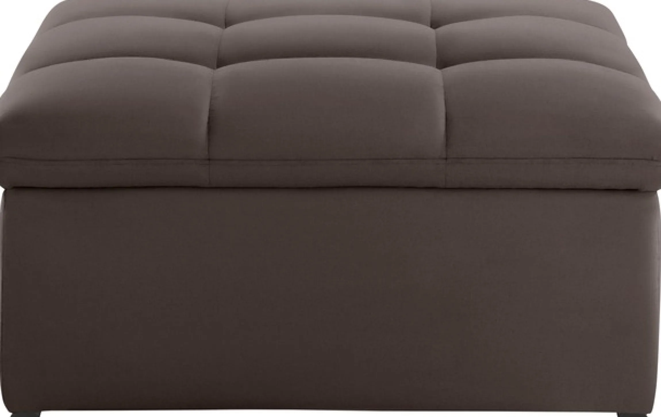 DOMO collection Sitzhocker »Lagoa moderne Steppung im Sitz, elegant und zeitlos, B/T 87/87cm« in großer Farbauswahl