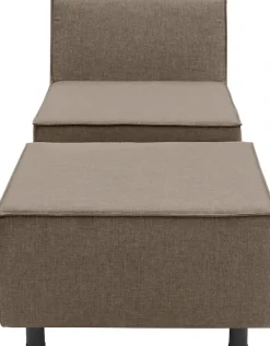DOMO collection Sofaelement »Sonna, individuell zusammenstellbar« Einzelelemente für Terrasse, Garten und Balkon, speziell für Outdoor