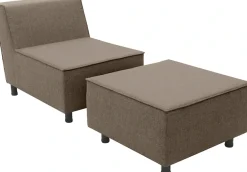 DOMO collection Sofaelement »Sonna, individuell zusammenstellbar« Einzelelemente für Terrasse, Garten und Balkon, speziell für Outdoor