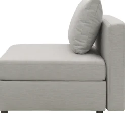 DOMO collection Sofaelement »Solskin, individuell erweiterbar/kombinierbar« mit losen Kissen. Rücken- und Seitenteile als Stecksystem.