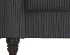 Dorel Home Ecksofa »Felix II, L-Form, Schlafsofa 241cm (Liegefl. 108/195 cm),« verstellb. Rückenlehne, Recamiere wechselbar, Cord