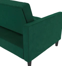 Dorel Home Ecksofa »Presley, L-Form,« Ecksofa mit Bett-Funktion und Stauraum, verstellbare Rückenlehne