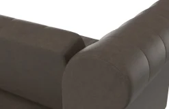 Dorel Home 3-Sitzer »Felix, Schlafsofa 236 cm, (Liegefläche 108x190cm), Rückenlehne« 3-fach verstellbar, Velours, Kunstleder, Luxus-Microfaser Vintage