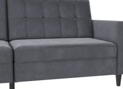 Dorel Home 3-Sitzer »Hartford II« Bettfunktion, Rückenlehne 2-teilig, 3-fach verstellbar, Sitzhöhe 43 cm