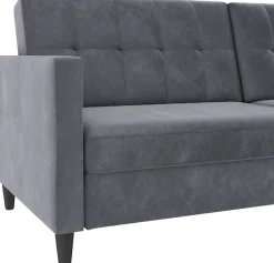 Dorel Home 3-Sitzer »Hartford II« Bettfunktion, Rückenlehne 2-teilig, 3-fach verstellbar, Sitzhöhe 43 cm